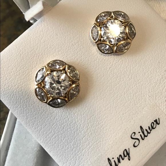 Emotions Jewelry Emotions Swarovski Zirconia Stud Earrings Poshmark